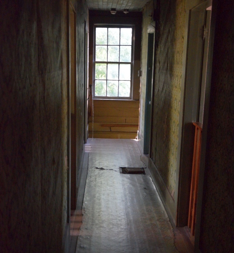 Part of the second floor hallway, Hat Creek Ranch Roadhouse